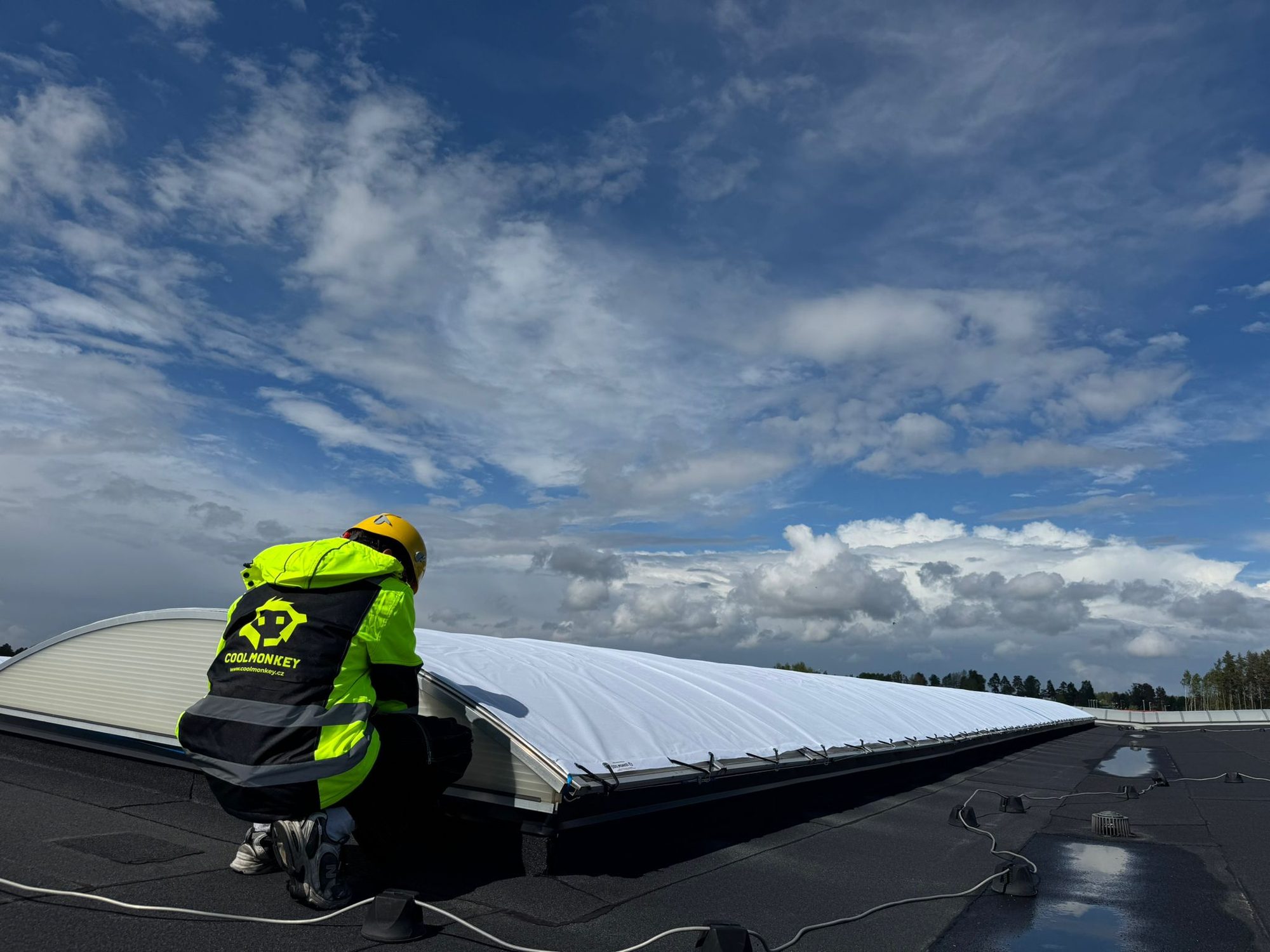 Coolmonkey temperature shield
